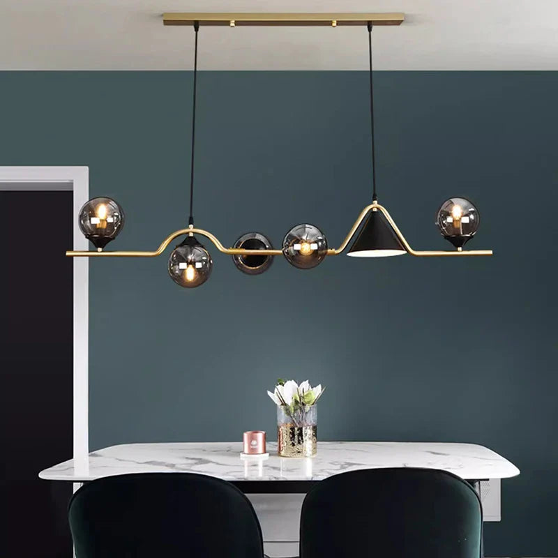 Afralia™ Nordic Dining Room Pendant Light Chandelier for Indoor Living Room Lighting