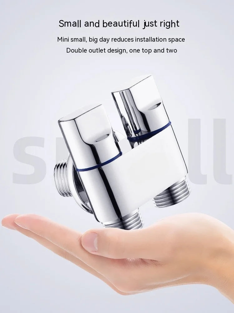 Afralia™ Stainless Steel Inlet Valve Fittings for Bathroom Kitchen Toilet Accessories