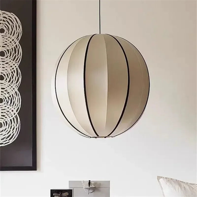 Afralia™ Japanese Umbrella Pendant Lamp - LED Ceiling Lantern for Living Room Bedroom Office