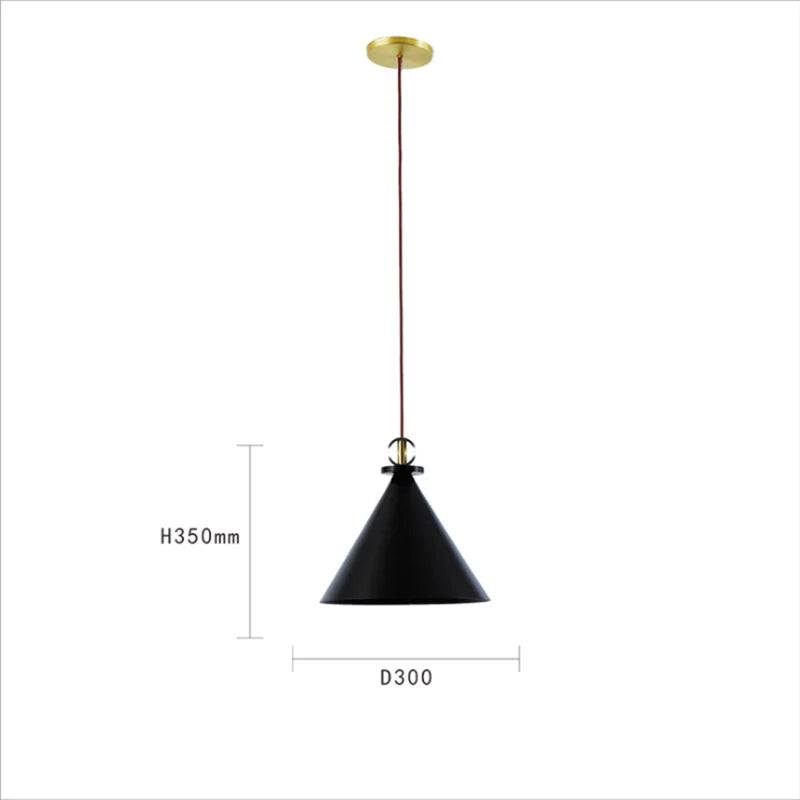 Afralia™ Industrial Metal Pendant Light Kitchen Adjustable Designer LED Dinning Room Decor