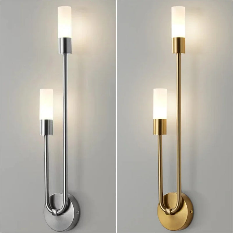 Afralia™ Modern LED Wall Sconce: Bedroom Living Room Hallway Lighting Fixture