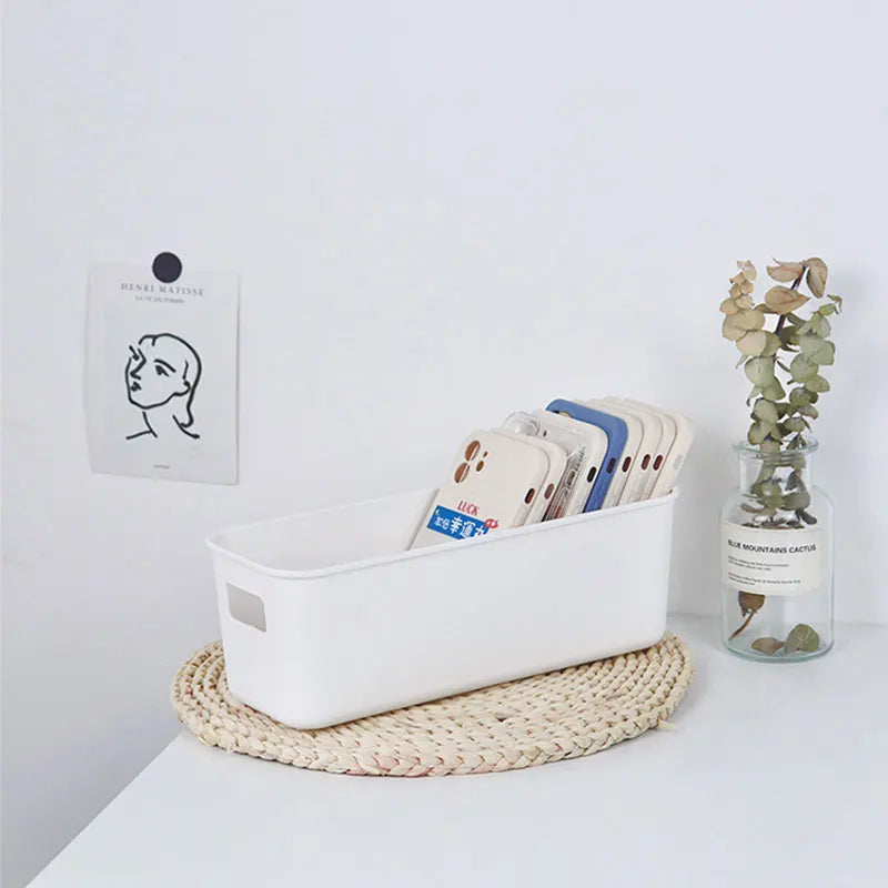 Afralia™ Snack & Card Holder: Multi-purpose Desktop Organizer & Mobile Phone Case