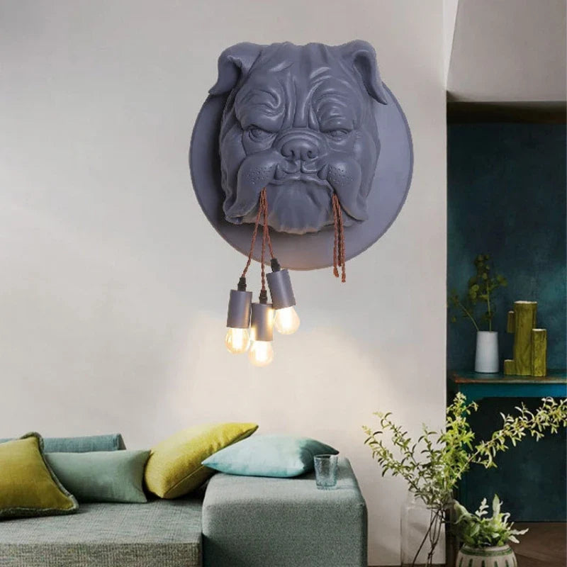Afralia™ Bulldog LED Wall Lamp for Living Room Dining Study Bedroom