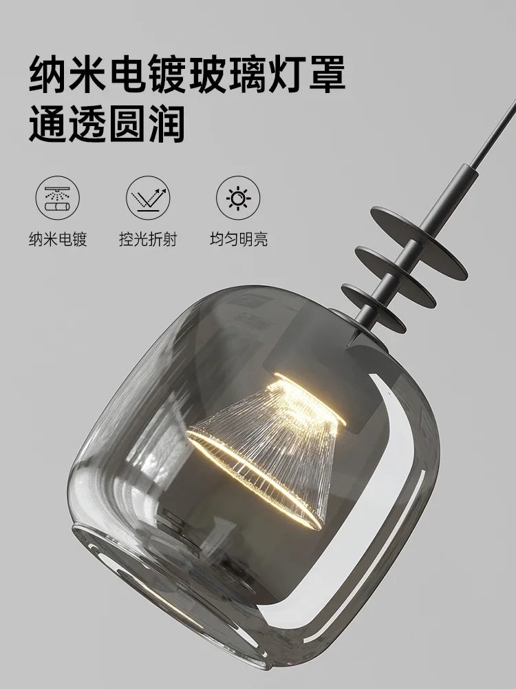 Afralia™ Modern Dine Pendant Chandeliers for Living Room Ceiling Lamp LED Lighting