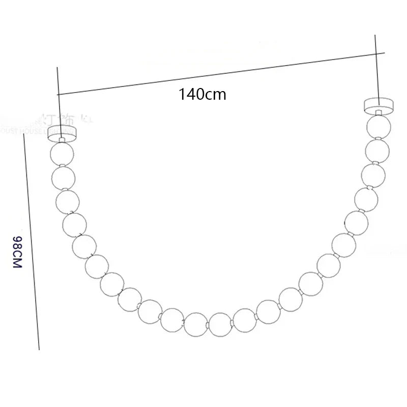 Afralia™ Modern LED Pendant Chandelier for Living and Dining Room Lighting