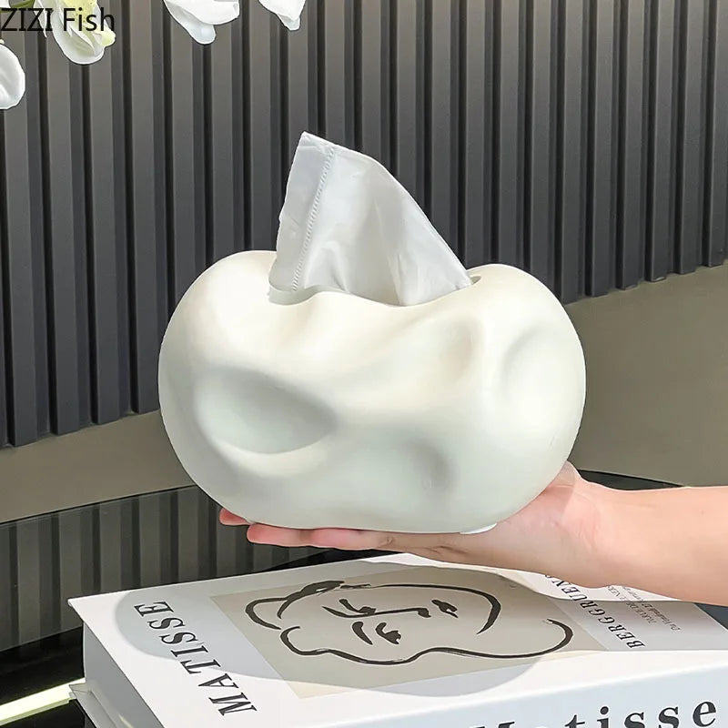 Afralia™ Ceramic Tissue Box: Stylish Table Decoration for Home or Office