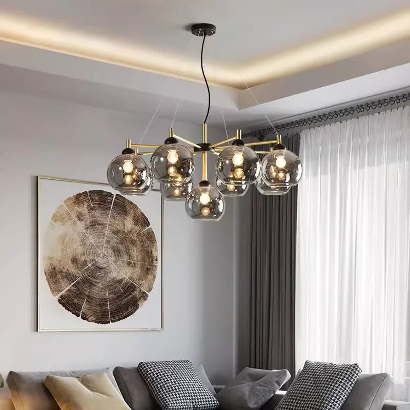 Afralia™ Nordic Pendant Chandelier for Dining Room Ceiling Lighting