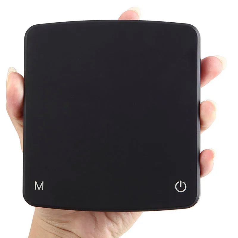 Afralia™ Precision Coffee Timer Scale with LCD Display for Pour Over Drip Espresso