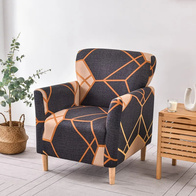 Afralia™ Accent Chair Cover Slipcovers | Stretch Sofa Couch Case