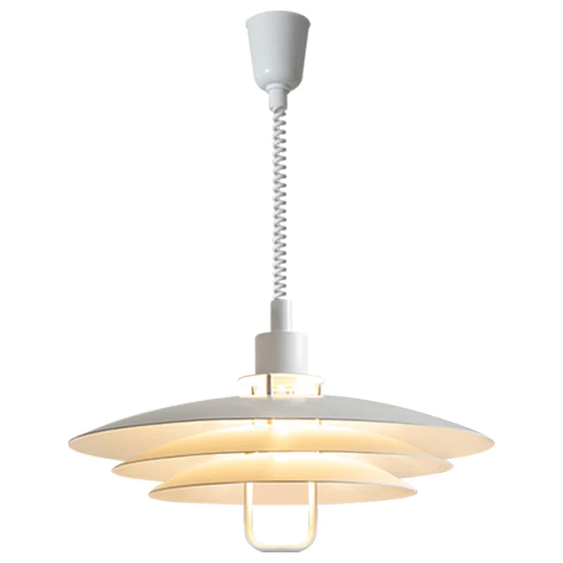 Afralia™ Nordic UFO Pendant Light for Bedroom and Restaurant with Adjustable Bar