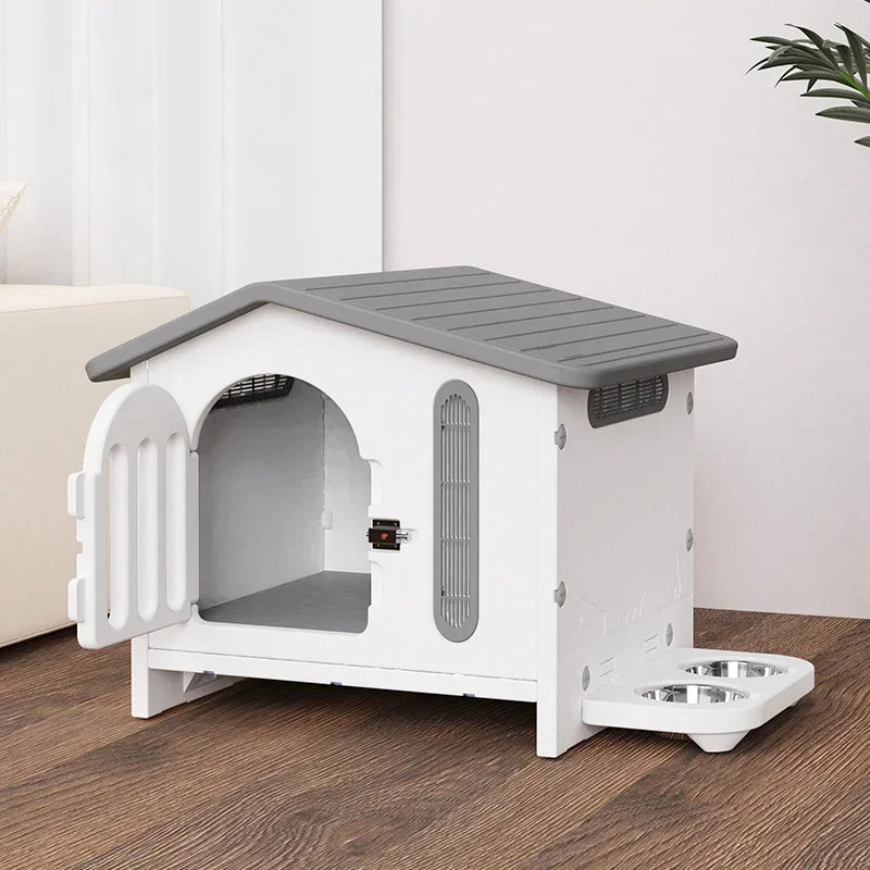 Afralia™ Breathable Four Seasons Dog House for Indoor Balcony, Patio, Living Room, or Garden