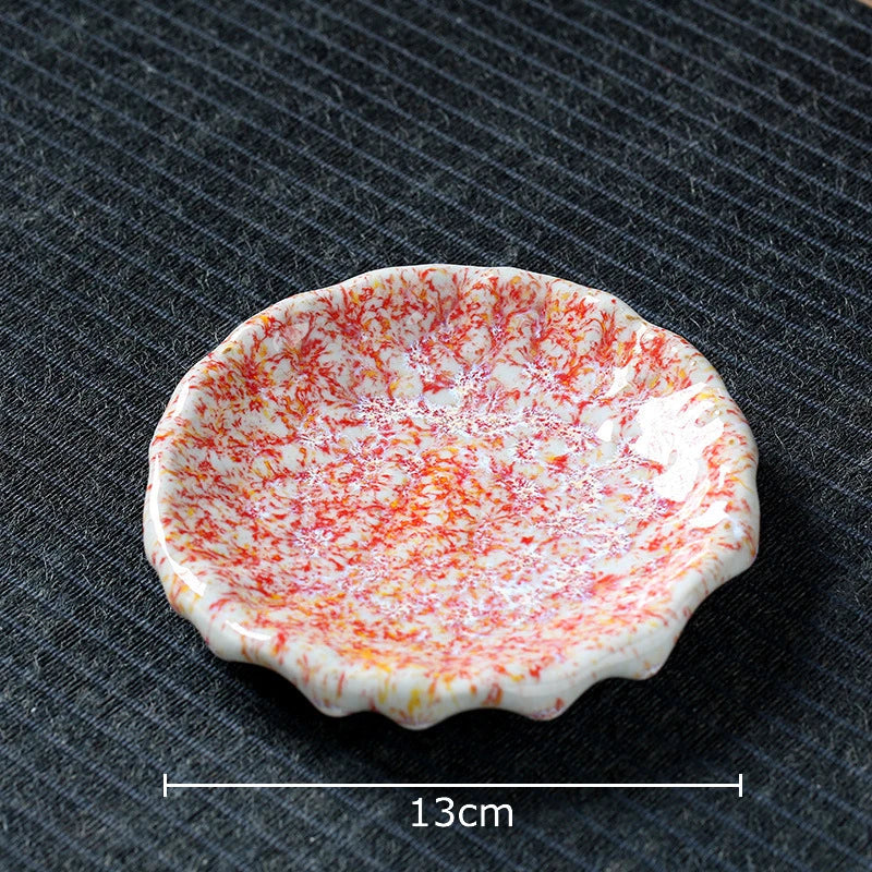 Afralia™ Hammer Pattern Porcelain Mugs, Set of 2