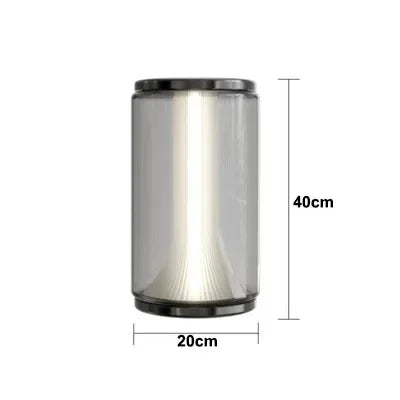 Afralia™ Modern Glass LED Floor Lamp for Home Decoration and Indoor Lighting