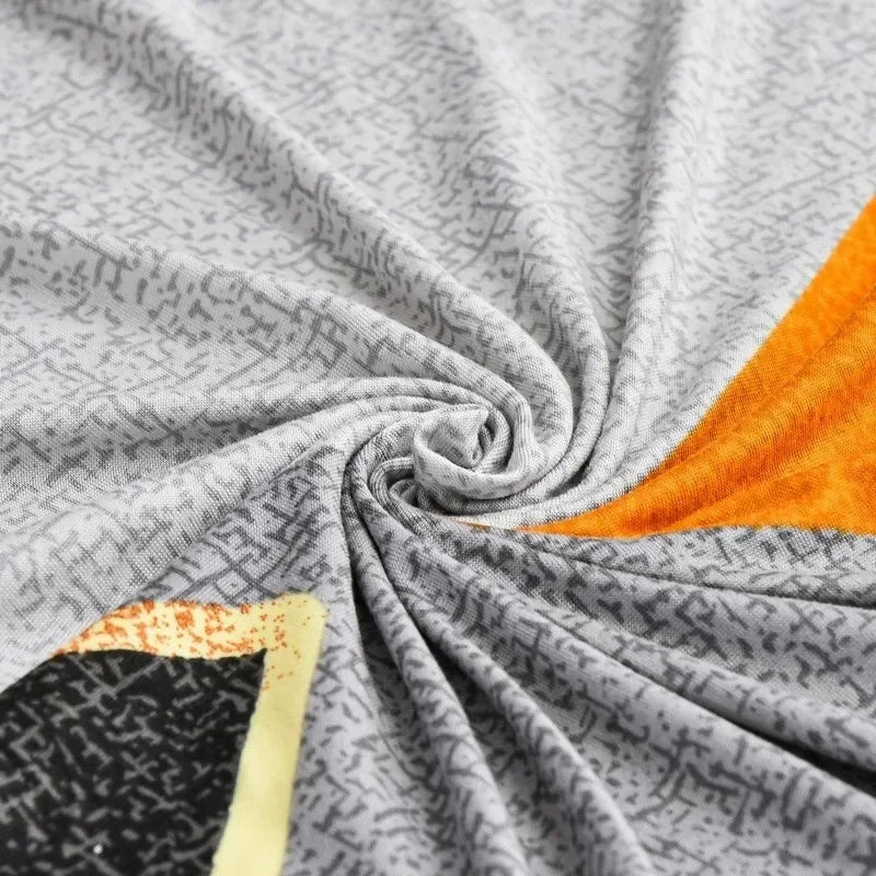 Afralia™ Colorful Block Sofa Covers: Stretchy Loveseat Sectionals, Couch, Chair Slipcover