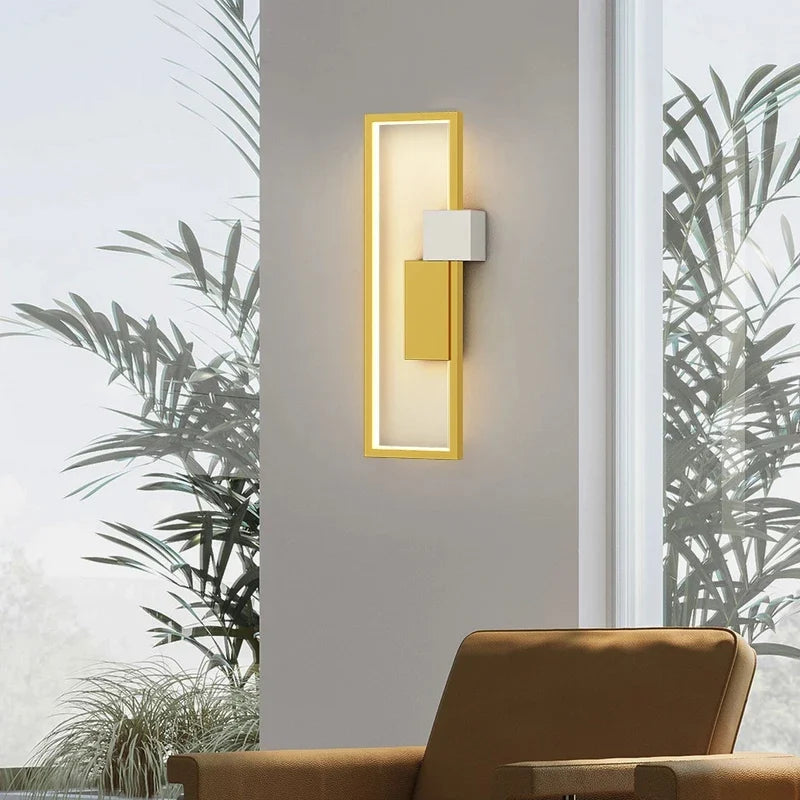 Afralia™ LED Wall Lamp Modern Design for Bedroom Living Room Hall Decor