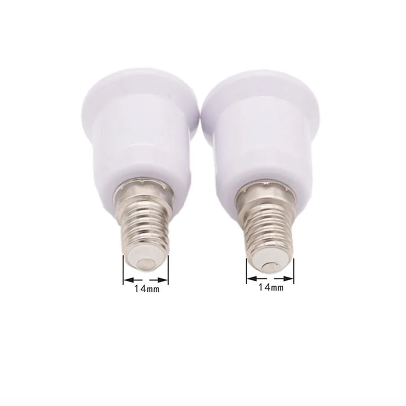 Afralia™ 4pcs E14 to E26 E27 Adapter Converter for Chandelier Socket