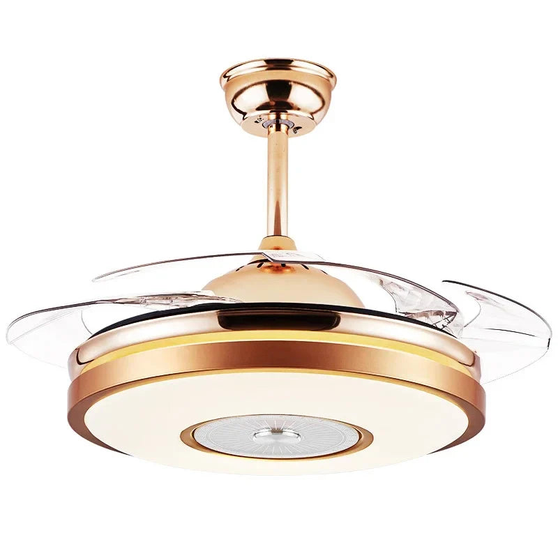 Afralia™ 42" LED Ceiling Fan with Remote, 6 Speeds & Reversible Light