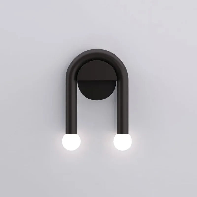 Afralia™ LED Wall Lamp: Modern Nordic Sconce for Living & Bedroom, Creative Minimalist Design