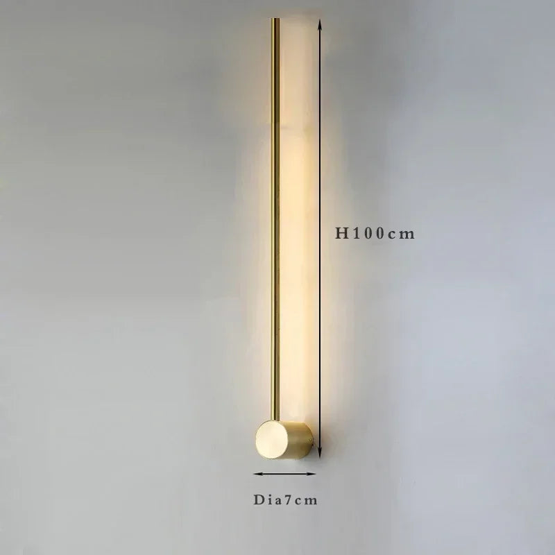 Afralia™ Modern Slim Wall Sconce & Ceiling Light for Bedroom Living Room