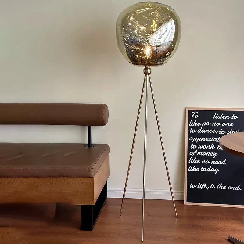 Afralia™ Nordic Style LED Lava Floor Lamp for Living Room Bedroom Decor