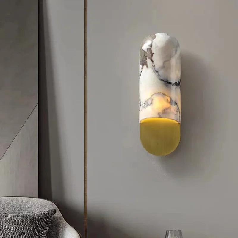 Afralia™ LED Wall Lamp for Living Room, Bedroom, Study, and Staircase Settings
