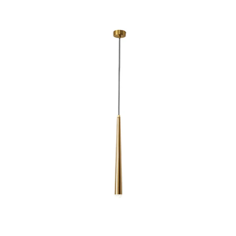 Afralia™ Retro Copper Gold Chandelier Pendant Light for Living Room Dining Bar