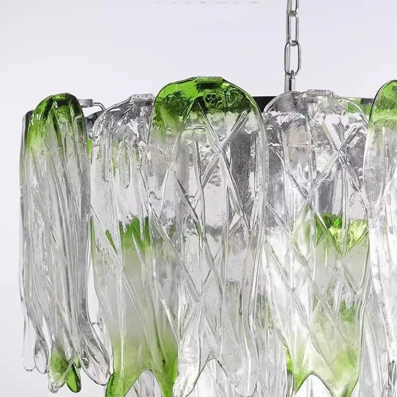 Afralia™ Green Crystal Chandeliers - Modern Classics Ceiling Pendant Light