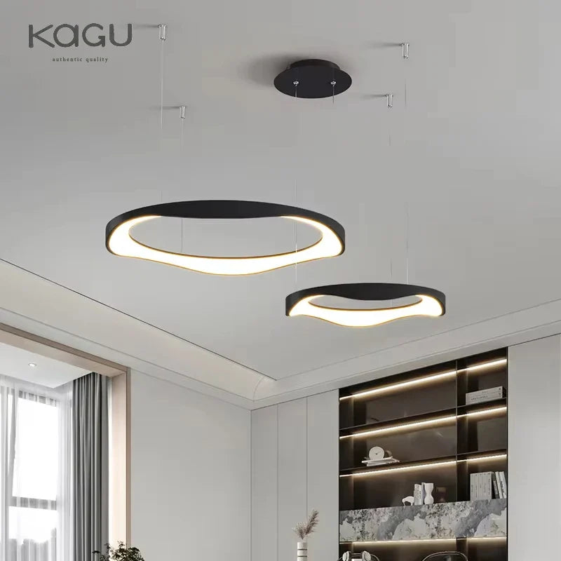 Afralia™ Minimalist LED Pendant Lamp for Living Room, Bedroom, and Restaurant