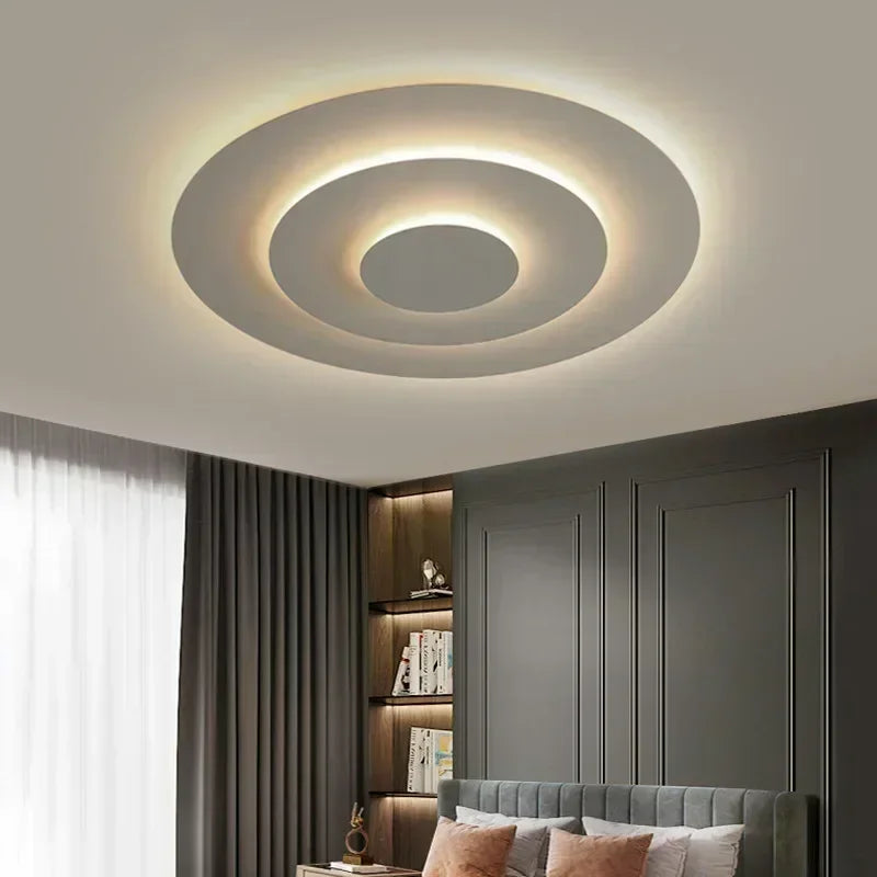 Afralia™ LED Ceiling Chandelier for Living Room Bedroom Decor
