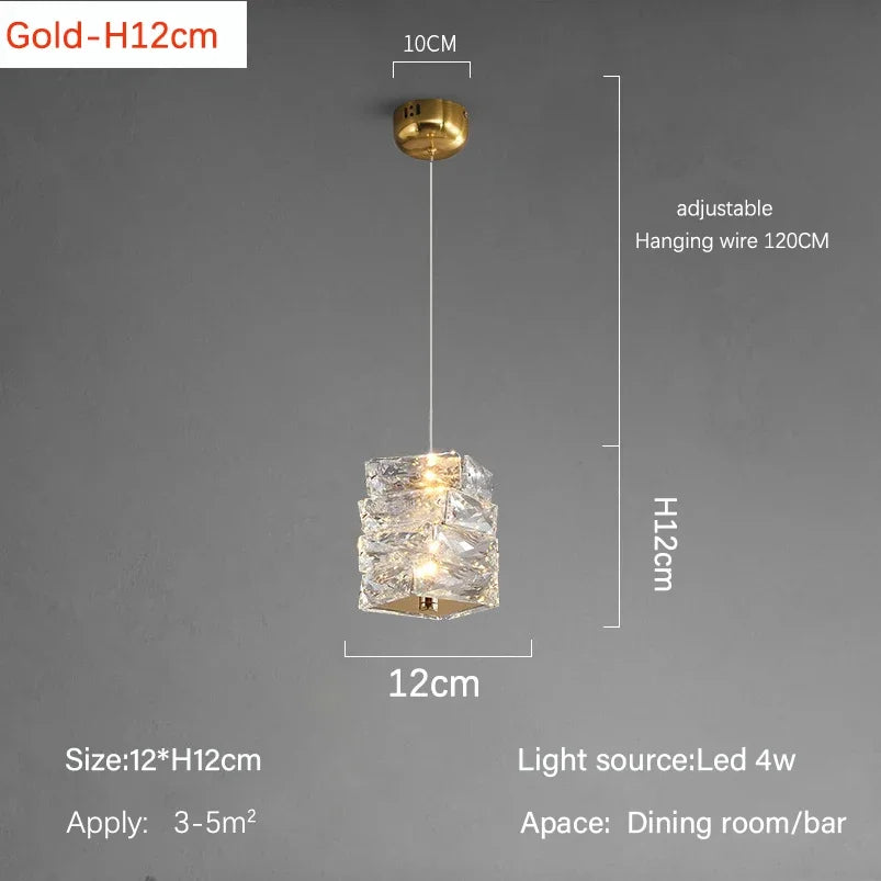 Afralia™ Crystal LED Ceiling Chandelier: Modern Luxury Living Room Wall Lamp