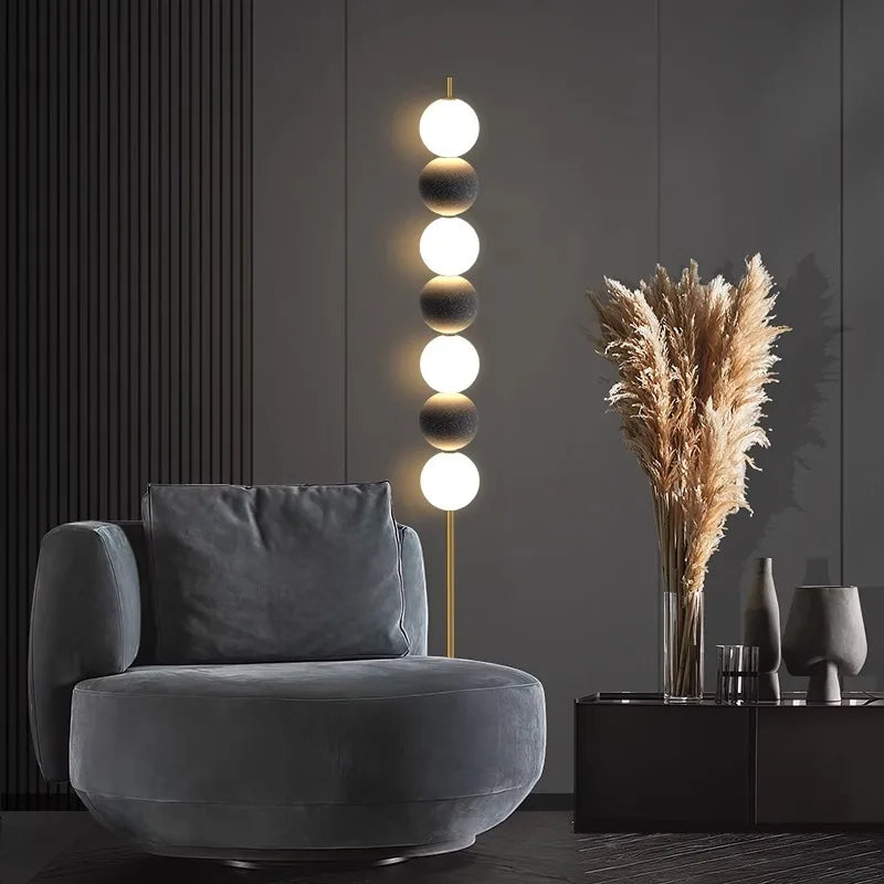 Afralia™ Brass Floor Lamp for Living Room & Bedside Decor