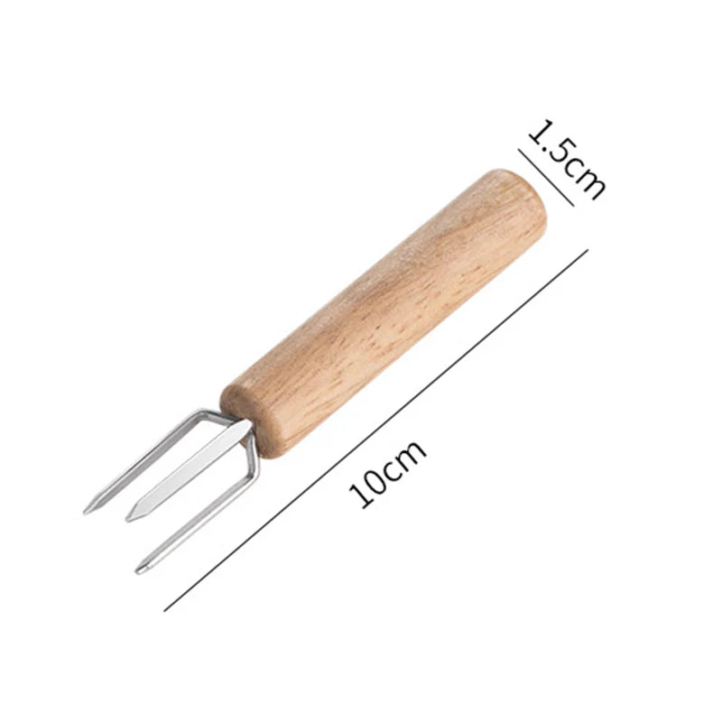 Afralia™ Espresso Stirrer: Professional Barista Tool with Natural Wood Handle