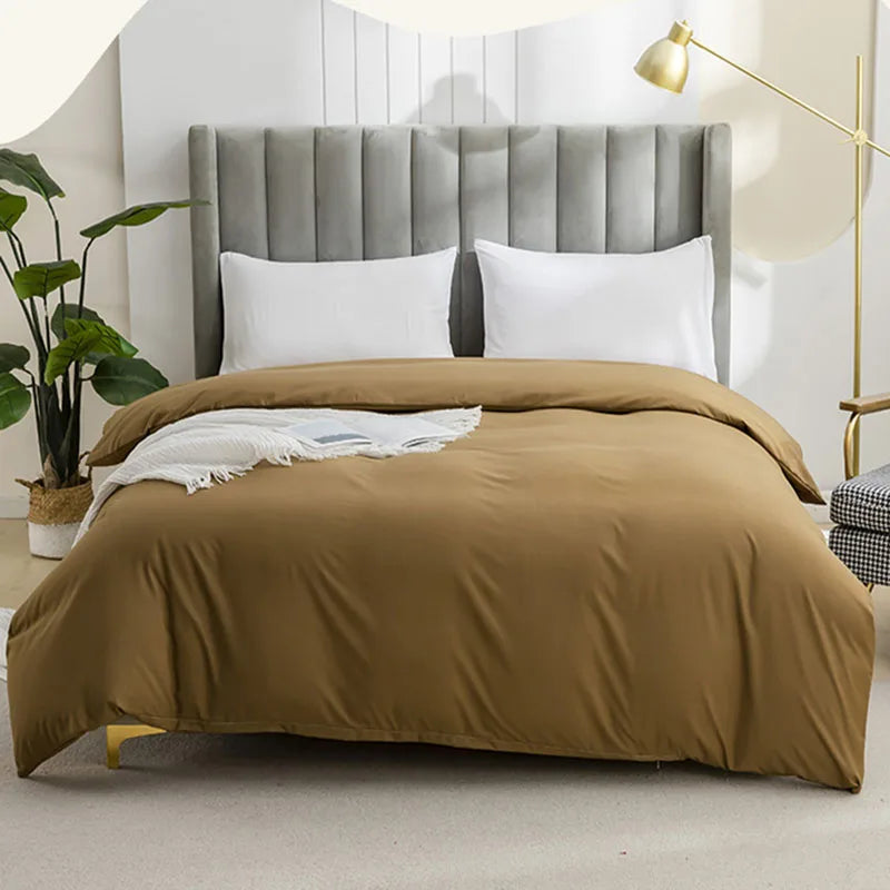Afralia™ Brushed Duvet Cover Set | Soft Skin-Friendly Bedding | Full Queen King Twin Sizes