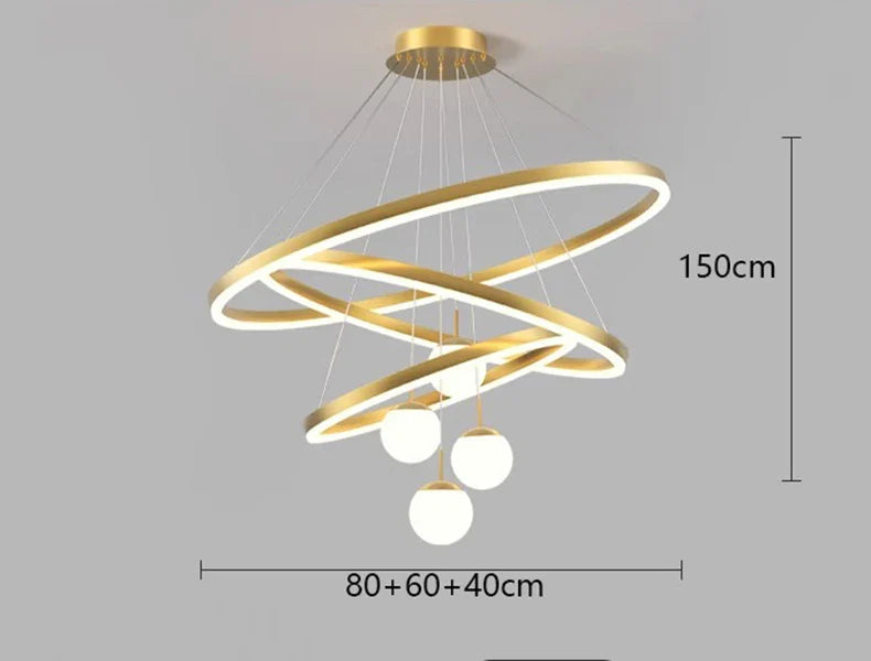 Afralia™ Modern LED Branch Chandelier for Living Room, Staircase, and Entrance Hall