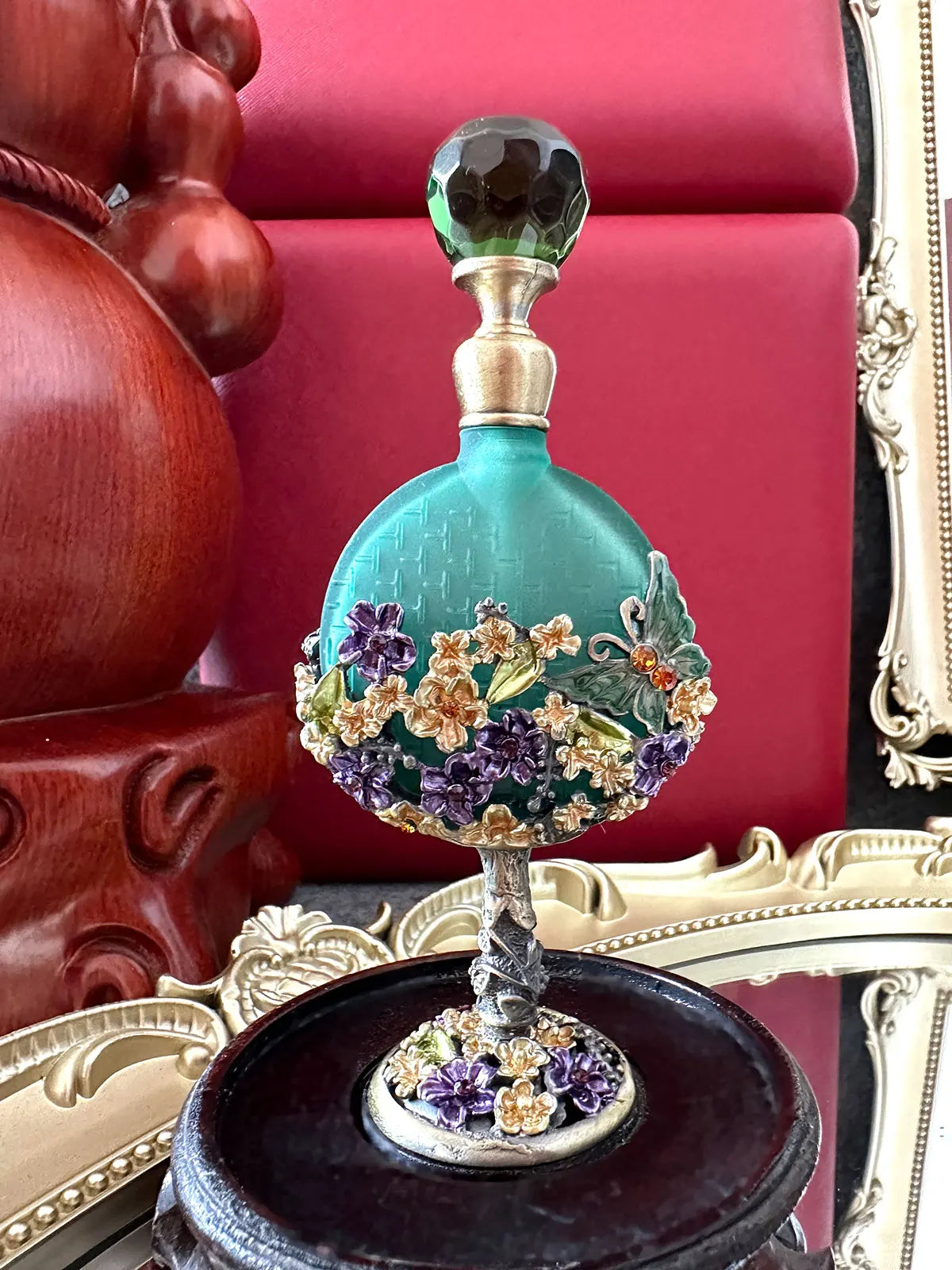 Afralia™ Glass Perfume Bottle Essential Oil Home Decor Gift