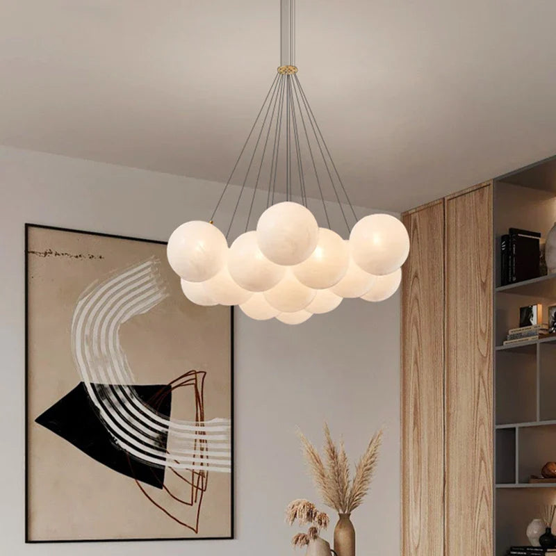 Afralia™ Modern LED Pendant Chandeliers for Living and Dining Room Lighting