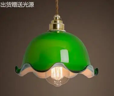 Afralia™ Blue Glass Pendant Lights for Bedroom Dinning Living Room