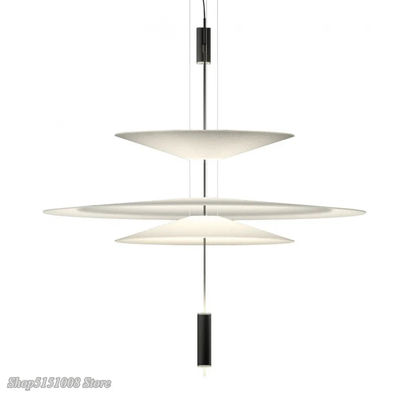 Afralia™ Nordic Flamingo Chandelier: Modern LED Hanging Lamp for Living Room, Dining Room, Kitchen.