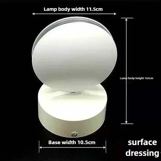 Afralia™ Running Horse Effect LED Wall Lamp for Hotel KTV Corridor Spotlight