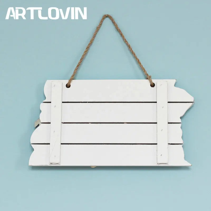 Afralia™ Mediterranean Style WC Plaque, Bathroom Indicator, Toilet Door Decoration (18 words)