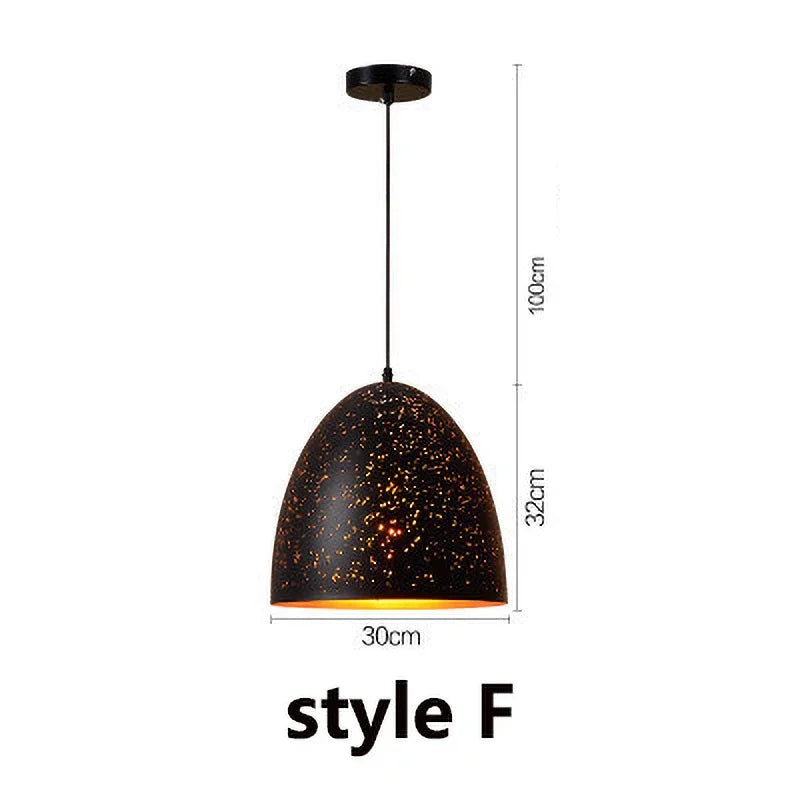 Afralia™ Etched Iron Chandelier Pendant Light Fixture for Dining and Living Room