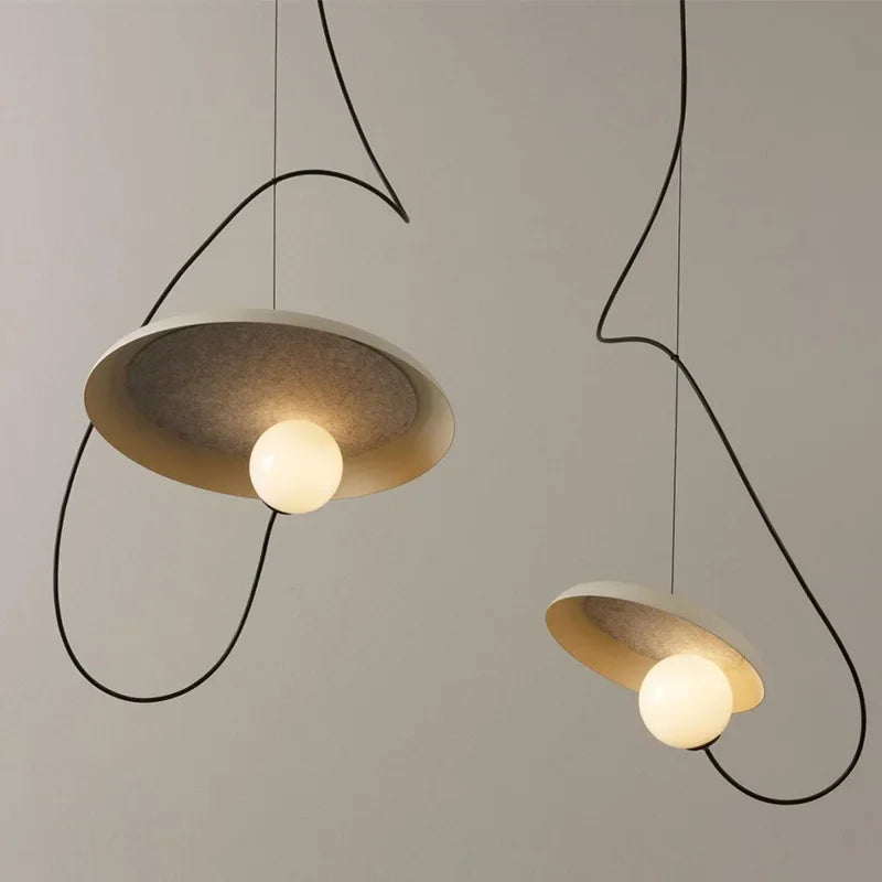 Afralia™ Nordic Pendant Lights: Modern Simple Room Decor, Bedroom Bedside Lamp