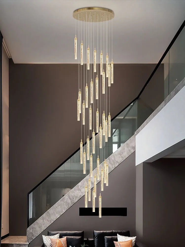 Afralia™ Crystal Chandelier: Modern Luxury Pendant Lighting for Home Decor