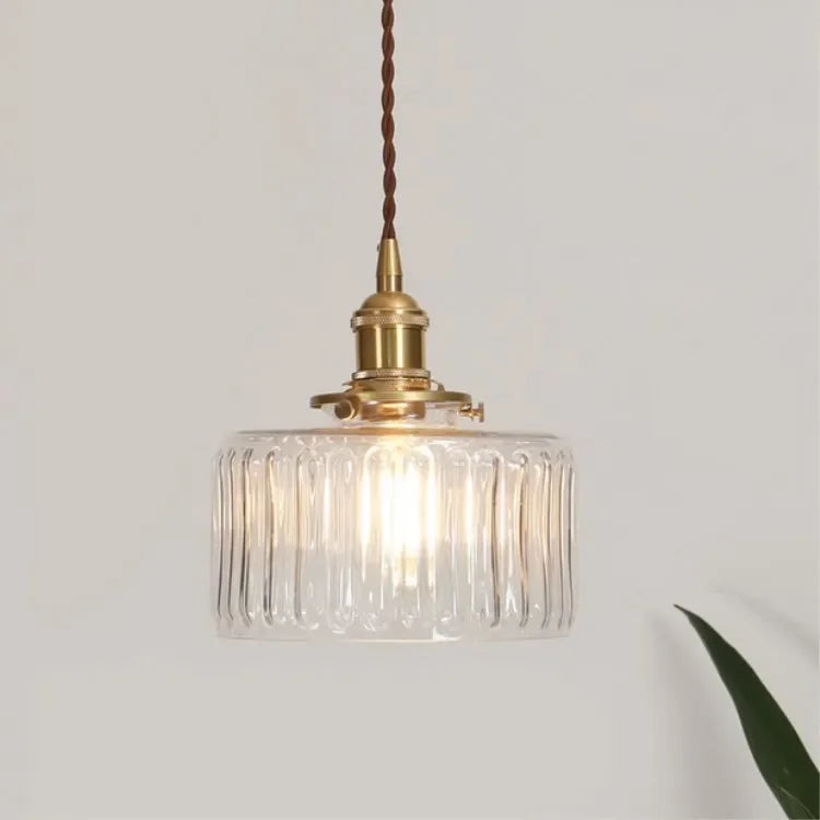 Afralia™ Glass LED Pendant Lamp for Modern Nordic Decor in Dining, Living, and Bedroom