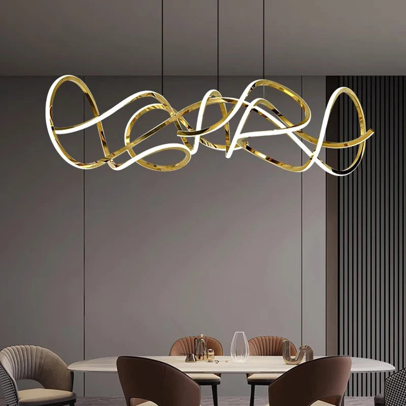 Afralia™ LED Pendant Light Chandeliers for Modern Living and Dining Room Lighting