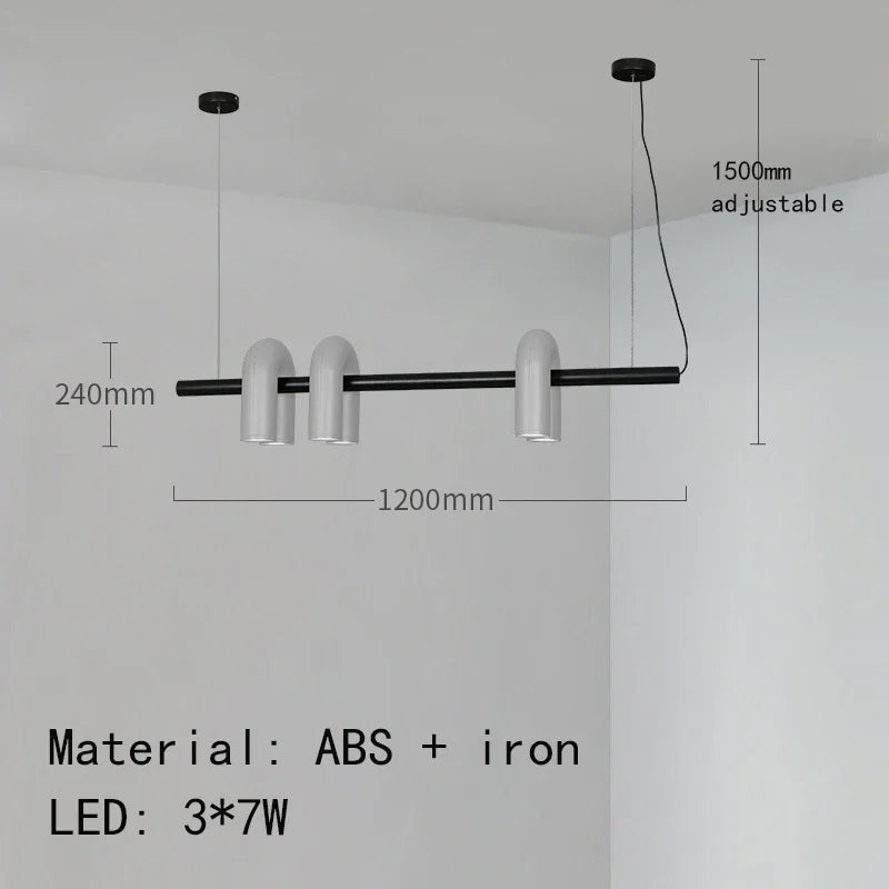 Afralia™ Modern LED Chandelier for Living & Dining Room.