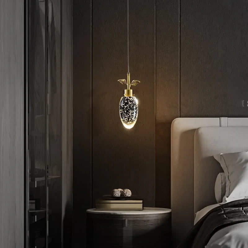 Afralia™ Crystal Chandelier: Modern Luxury LED Lighting for Home, Restaurant, Bedroom - Nordic Style