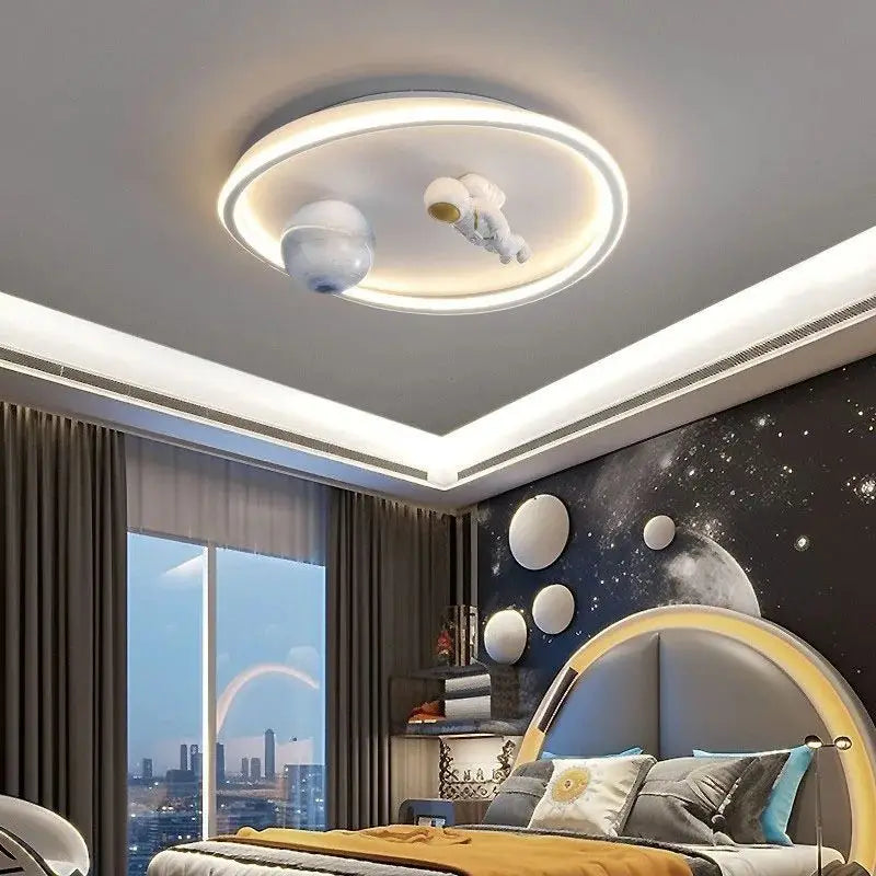 Afralia™ Modern LED Ceiling Lamp Chandelier for Child's Room