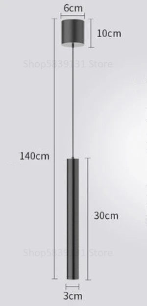 Afralia™ Modern Minimalist LED Pendant Lights for Living Room and Bedside