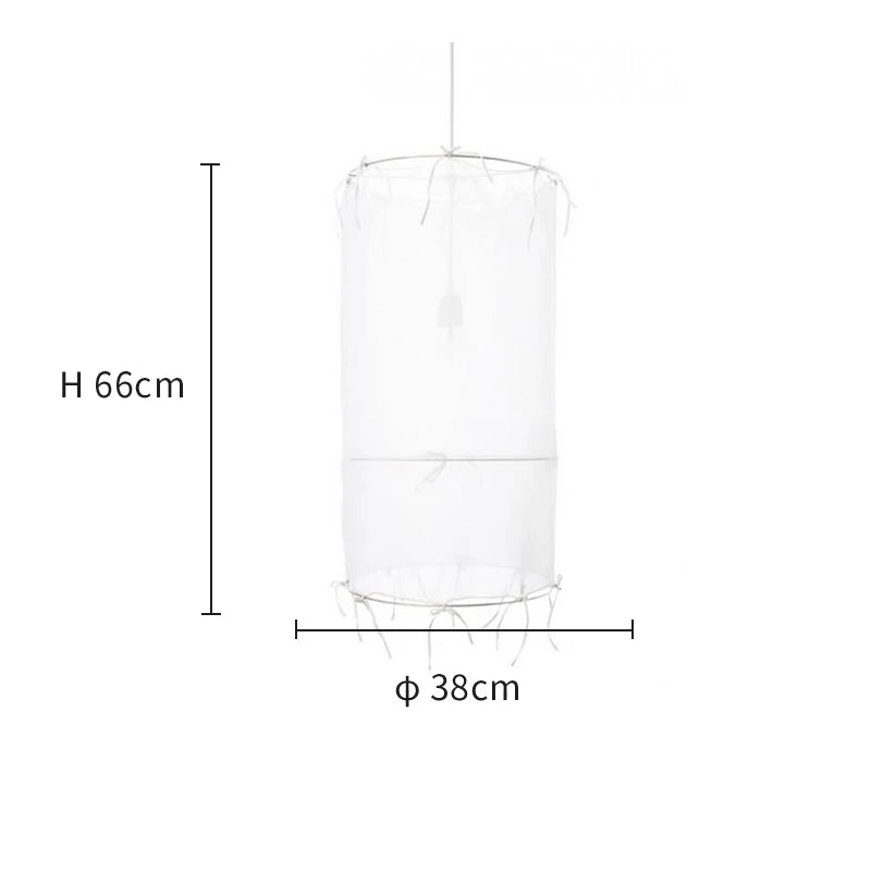 Afralia™ Linen Cloth Pendant Light: Elegant Bohemian Fabric Chandelier for Home, Restaurant, Hotel